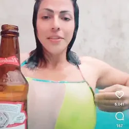 Kelly Cristine Showing Off Her Wild Side