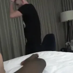 Whiteboi catches his girlfriend cheating with a black man. ♠️