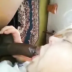 Mature Granny Giving Wet Blowjob