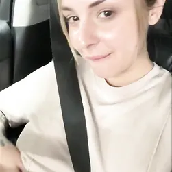 My Big Soft Boobs Bouncing All Over The Car — Can't Keep Them Hidden