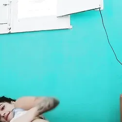 Horny Novinha Flashing Her Perky Little Tits for Attention