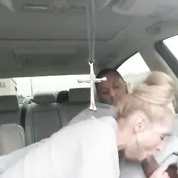 White Wife Cheats on Husband and Sucks BBC Wildly on Her Lunch Break