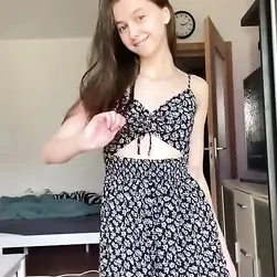 Banned Tiktok Cutie Shows Off Everything She’s Got