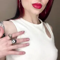 Do you want mommy to pull out her skinny tight tits just for your pleasure