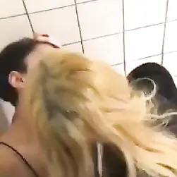 Latina Babe Uses Her Drunk Friends For Wild Club Bathroom Sex