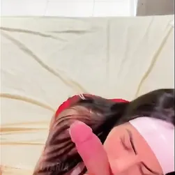 Young Latina Giving Hot Blowjob and Riding Hard