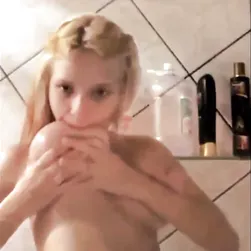 Freaky Shower Babe Getting Down and Dirty