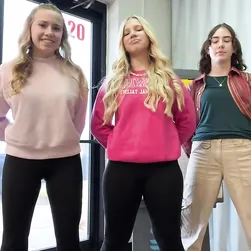 Teen girls have some fun