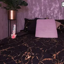 Inked Babe Teasing Herself with Her Aching Wet Pussy