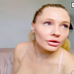 Blonde Babe's Wet Pussy Gets Fingered by Her Lusty Lover