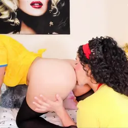Curvy Bubble Butt Heaven Wet Ass Eating Session