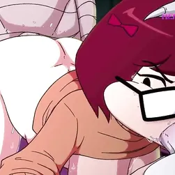 Mystery Bang ▪ Velma & Daphne Bukkake Paródia de sexo de grupo