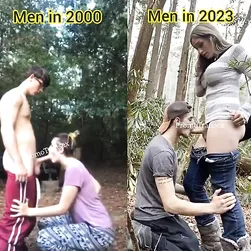 uomini nel 2000 vs uomini nel 2023
