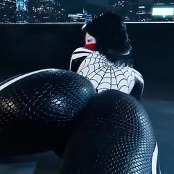 Silk Spiderwoman Wraps You In Her Lusty Web
