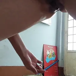 Em ghệ vú to căng mịn cưỡi trên con cặc bạn trai