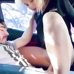Car Fuck Gone Wild — Her Pussy’s Getting Jackhammered In The Parking Lot ????????